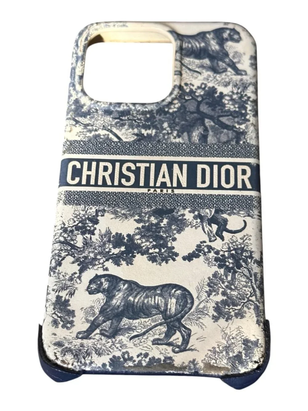 Authentic Dior Blue Toile de Jouy iPhone 11 Pro Case